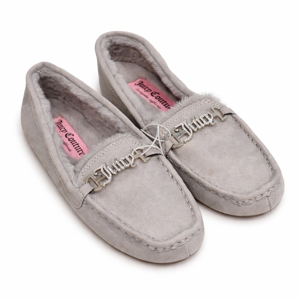 Juicy Couture Gray Women's Loafers Size 7 NWT